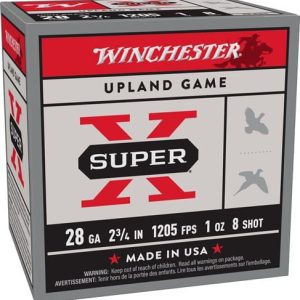 WINCHESTER SUPER-X 28GA 2.75" - 1OZ #8 1205FPS 25RD 10BX/CS