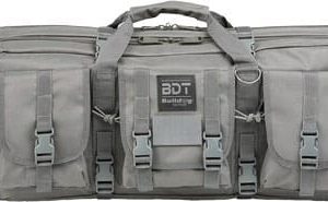 BULLDOG 36" SINGLE TACTICAL CS - 3 LARGE ACCESSORY POCKETS GREY