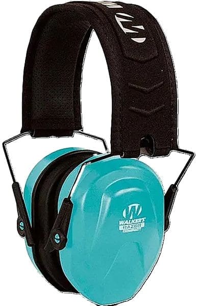 WALKERS MUFF ELECTRONIC RAZOR - COMPACT YOUTH/WOMENS TEAL 23dB