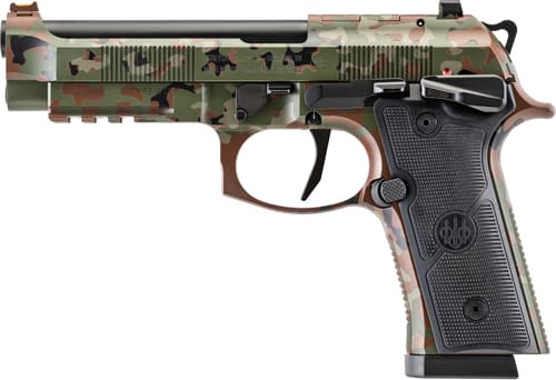 BERETTA 92XI SAO FS 9MM 4.7" - 10RD FLECTARN CAMO 2 MAGS - Image 3