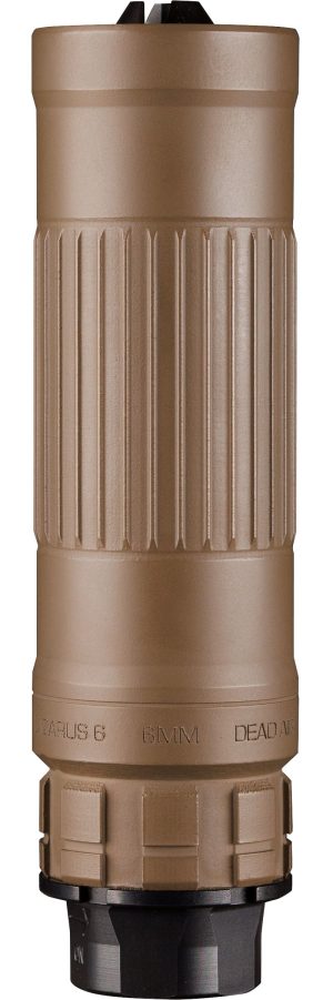 DEAD AIR ARMAMENT LAZARUS6 XM 5.56/6MM SLNCR FDE