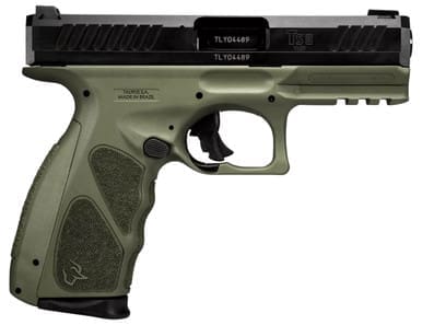 Taurus 1-TS9SR041O TS9 Full Size 9mm 17+1 4" Matte Black/OD Green