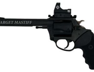 Charter Arms Model 69965 9mm Target Mastiff 6" 5 Rounds Black Nitride W/ Sightmark Micro Optic