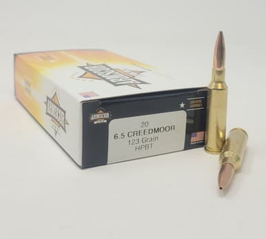 Armscor 6.5 Creedmoor Ammunition FAC65C1N 123 Grain Hollow Point Boat Tail 20 Rounds