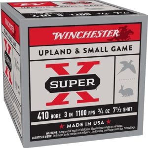 WINCHESTER SUPER-X 410 3" - 3/4OZ #7.5 25RD 10BX/CS