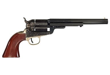 Cimarron CA925WBH 1851 Richards-Mason Conversion 7.5" .38 Special 6 Rounds Blued w/ Wild Bill Hickok Engraving