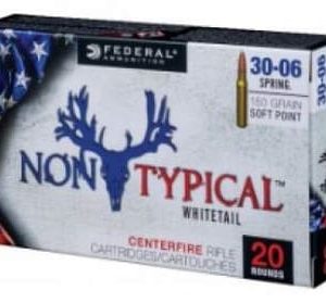 Federal 270 Ammunition Non-Typical F270DT130 130 Grain Soft Point 20 rounds