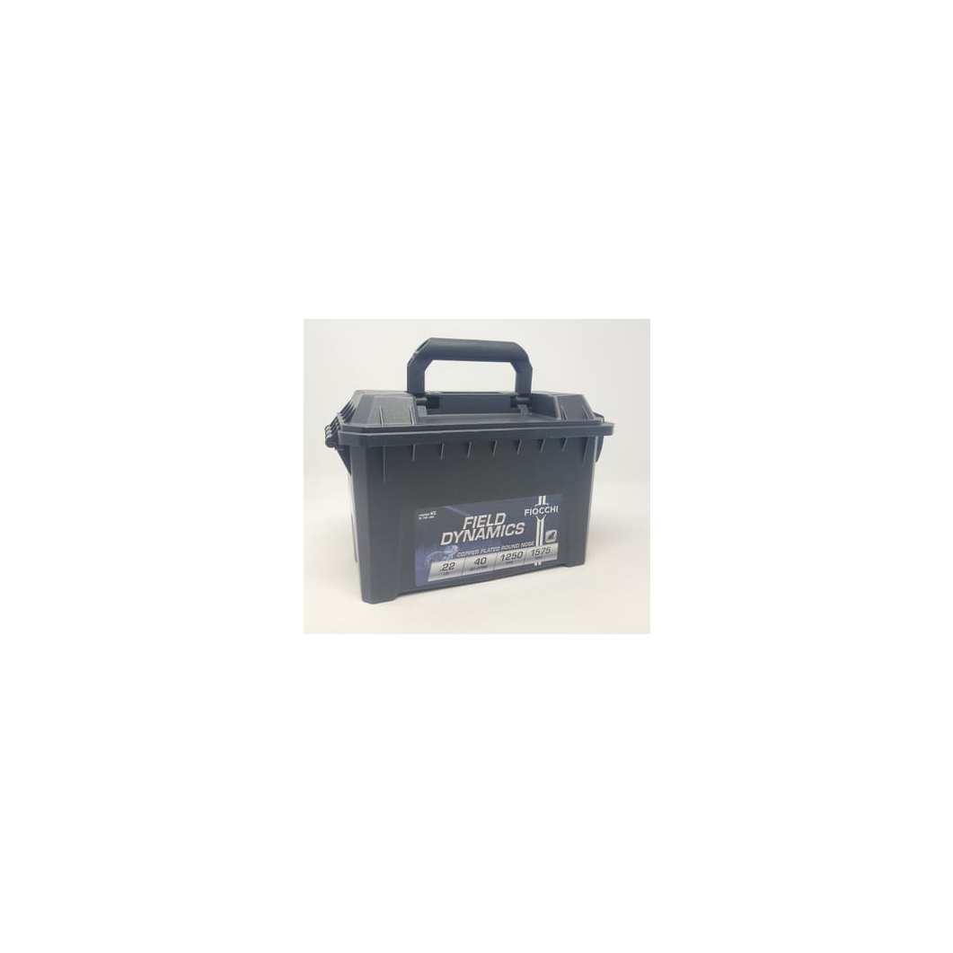 Fiocchi 22LR 22FFHVCR 40 gr CPRN Plano Ammo Can 1575 rounds - Image 2