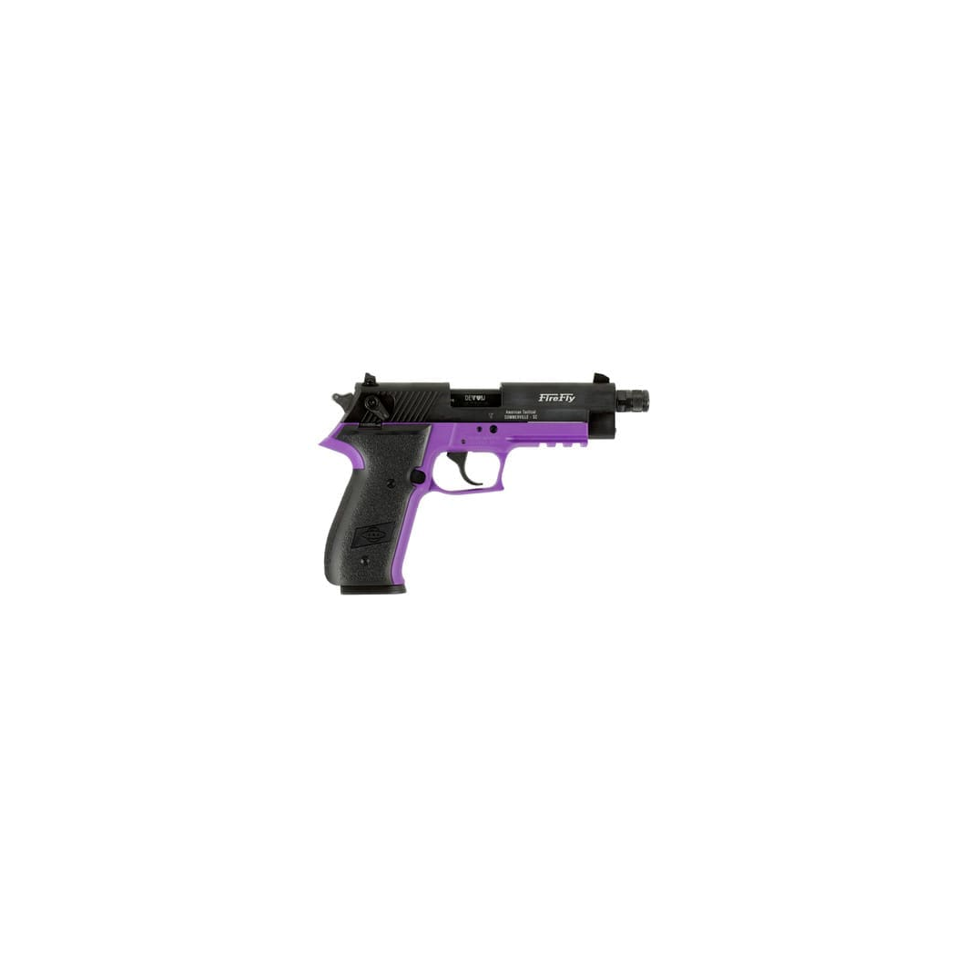 German Sport Guns GERG2210TFFL Firefly 4.9" .22LR Threaded Barrel 10+1 Purple - Image 2