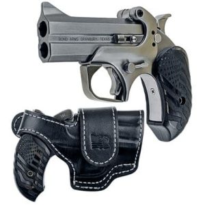 Bond Arms BASOF-45/40 Sound of Freedom .45 LC/.410 Bore 3.5" Stainless/Engraved Black Ash Grips