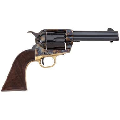 Pietta HF45ALC512NMCW 1873 Great Western II "Alchimista" .45 Long Colt 6 Rounds 5.5" Case Hardened Steel/Walnut Grip