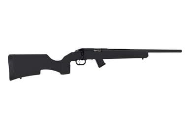 HRF22LRB Howa M1100 22 Long Rifle Bolt Action Rifle - Blue/Black, 18" Threaded Barrel, 10 Rounds, Synthetic, Black Stock