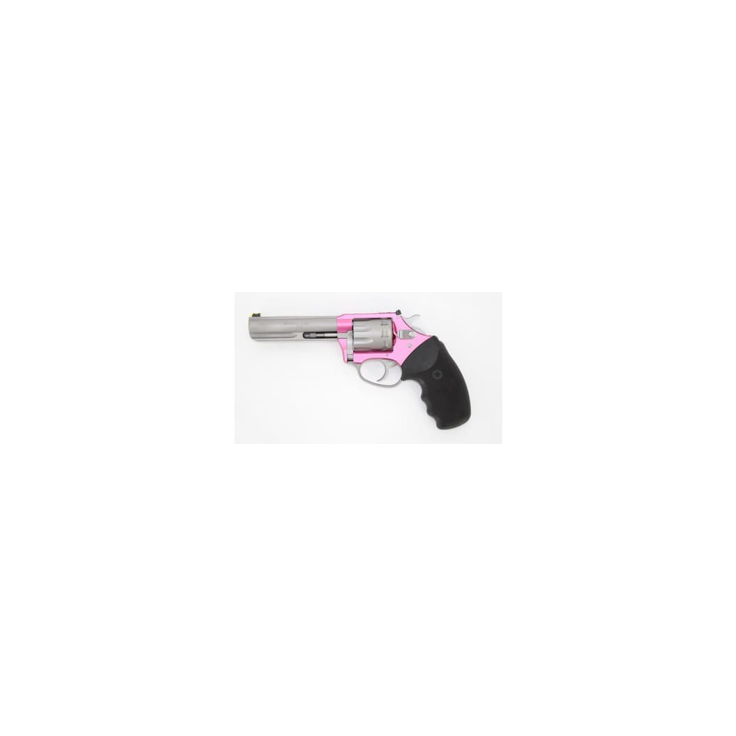 Charter Arms Model 52232 The Pink Lady .22LR 4.2" 8 Rounds Pink/Stainless - Image 2