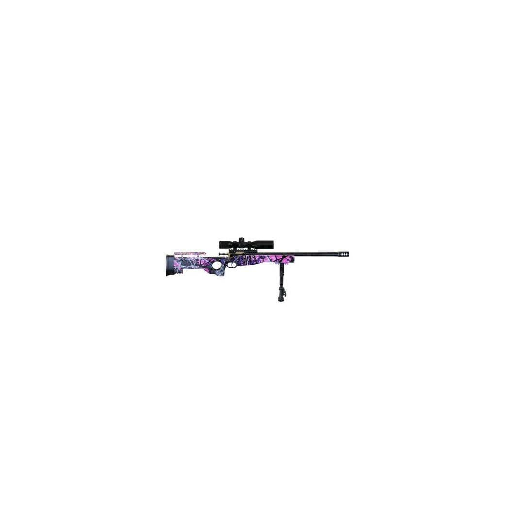 Crickett KSA2148 Precision Single Shot Rifle Package .22LR 16.125" Muddy Girl Cerakote - Image 2