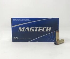 Magtech 38 Special +P Ammunition 38H 158 Grain Semi Jacketed Hollow Point 50 Rounds