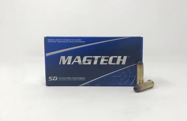 Magtech 38 Special +P Ammunition 38H 158 Grain Semi Jacketed Hollow Point 50 Rounds