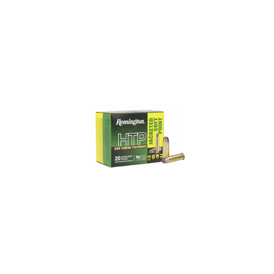 Remington 41 Rem Mag Ammunition High Terminal Performance RTP41MG1A 210 Grain Jacketed Hollow Point 20 Rounds - Image 2