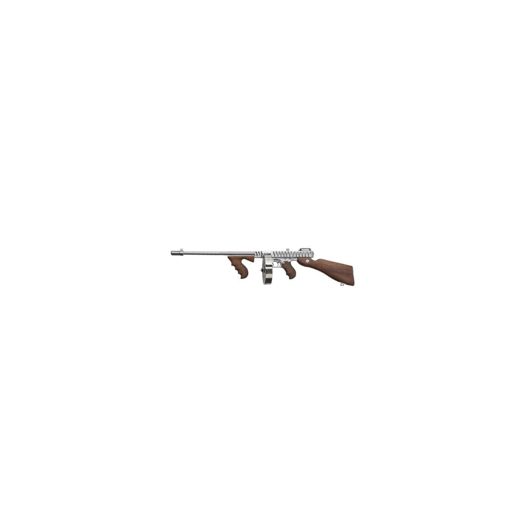 Auto-Ordnance Thompson T150DCRTS 1927A-1 Delux 16.5" .45 ACP 20+1/50+1 Hard Chrome w/ Tiger Stripe - Image 2