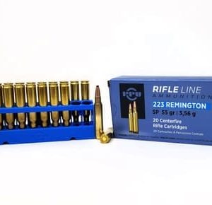 Prvi PPU 223 Rem Ammunition PP223S 55 Grain Soft Point 20 Rounds