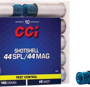 CCI SHOTSHELL 44 MAG 140GR - #9 SHOT 10RD 20BX/CS