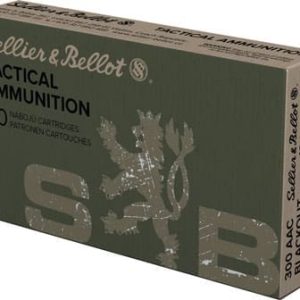 S&B 300 AAC 124GR FMJ - 20RD 50BX/CS