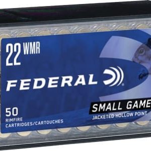 FEDERAL 22WMR 50GR JHP 1530FPS - 50RD 60BX/CS