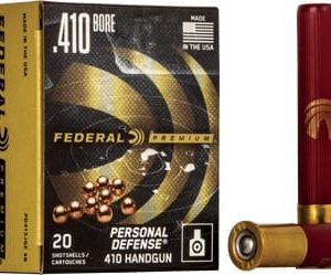 FEDERAL PREMIUM 410 3" #4 BUCK - 9 PELLET 20RD 10BX/CS