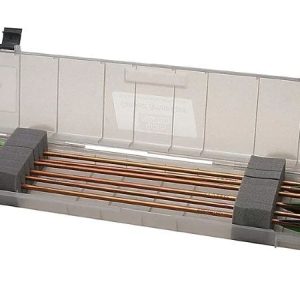 MTM COMPACT ARROW CASE HOLDS - UP TO 18 ARROWS CLEAR SMOKE