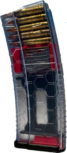 HEXMAG MAGAZINE AR-15 5.56X45 - 30RD CLEAR HEXVIEW SERIES 2