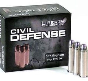 Liberty Ammo 357 Mag LACD357030 50 Grain HP Fragmenting 20 rounds