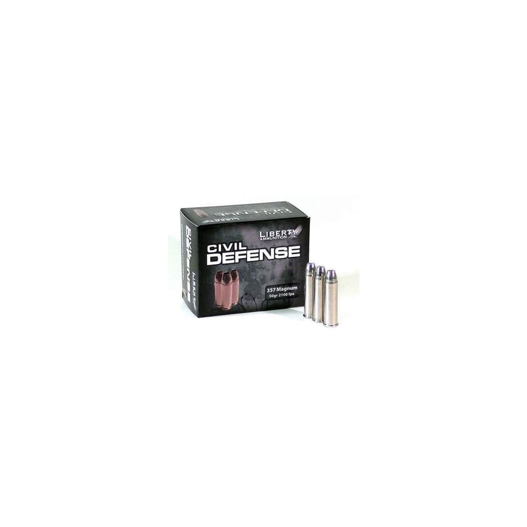 Liberty Ammo 357 Mag LACD357030 50 Grain HP Fragmenting 20 rounds - Image 2