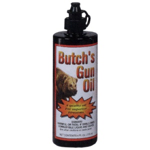 LYMAN BUTCH'S BENCH REST GUN - OIL 4OZ. BOTTLE