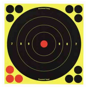 B/C TARGET SHOOT-N-C 8" - BULL'S-EYE 6 TARGETS