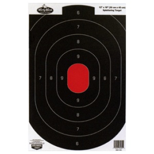 B/C TARGET DIRTY BIRD 12"X18" - SILHOUETTE 8 TARGETS