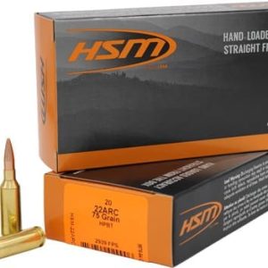HSM 22 ARC 75GR BTHP - 20RD 25BX/CS
