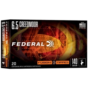 FEDERAL FUSION 6.5 CM 140GR - TIPPED FUSION 20RD 10BX/CS