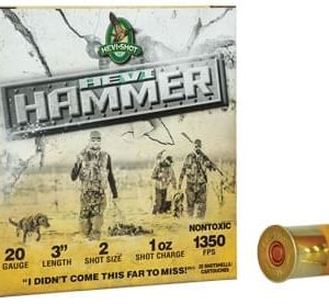 HEVI-SHOT HEAVY HAMMER 20GA - 3" 1OZ #2 25RD 10BX/CS