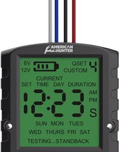 AMERICAN HUNTER DIGITAL TIMER - UNIVERSAL 6V/12V