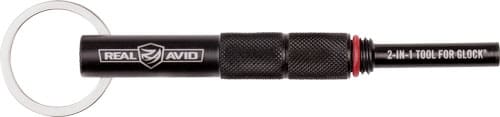 REAL AVID 2-IN-1 TOOL FOR - GLOCK DISASEMBLY & FRONT SIGHT