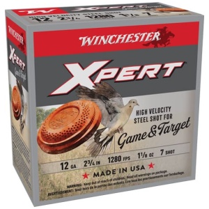 WINCHESTER XPERT STEEL 12GA - 2.75" 1-1/8OZ #6 25RD 10BX/CS