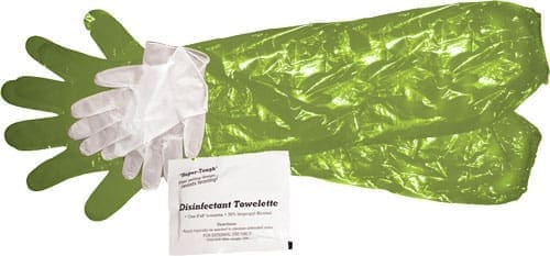 HME GAME CLEANING GLOVE COMBO - SHOULDER & WRIST W/TOWLETTE