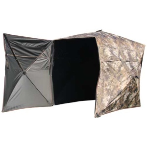MUDDY GROUND BLIND THE GARAGE - 64.5"W X 88"L X 67"T CAMO
