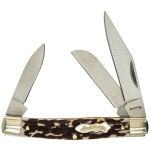 UNCLE HENRY KNIFE NEXT GEN - STAGLON RANCHER 3-BLADE