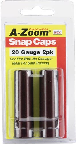 A-ZOOM METAL SNAP CAP 20GA. - 2-PACK - Image 2