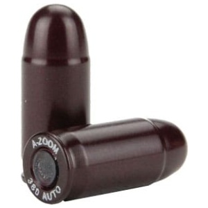 A-ZOOM METAL SNAP CAP  .380ACP - 5-PACK