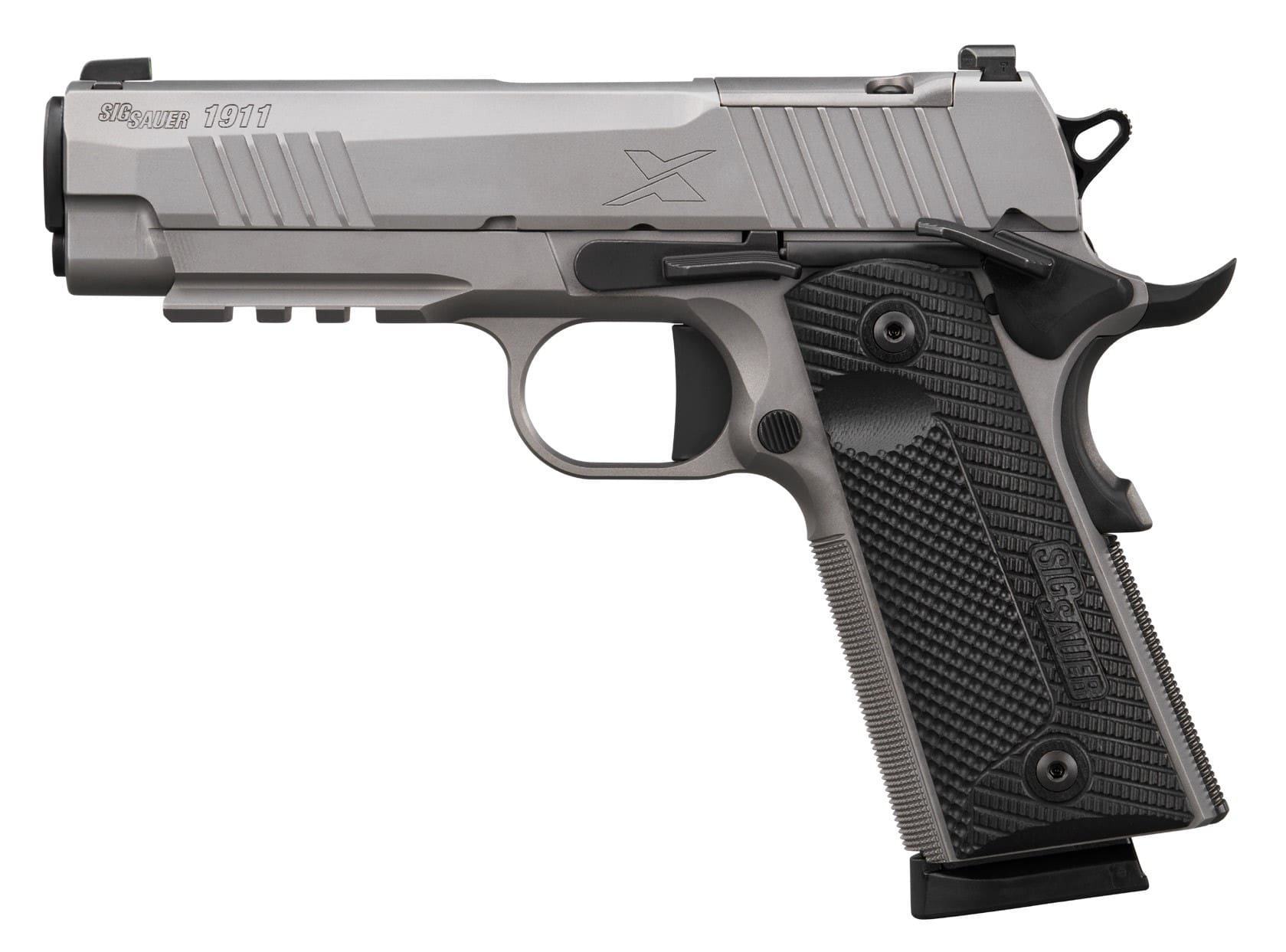SIG SAUER 1911X CARRY 45ACP SS/BK 4.2"