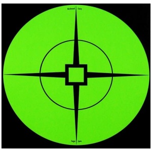 B/C TARGET SPOTS 6" TARGET - 10 TARGETS GREEN
