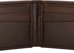 CAMELEON S&W MEN'S FRONT POCKT - BI-FOLD WALLET BROWN