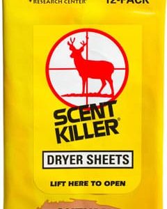 WRC DRYER SHEETS SCENT KILLER - AUTUMN FORMULA 12-PACK