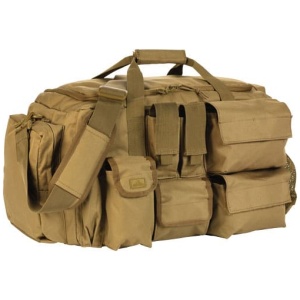 RED ROCK OPERATIONS DUFFLE BAG - 7 EXTERNAL UTILITY POUCHES TAN